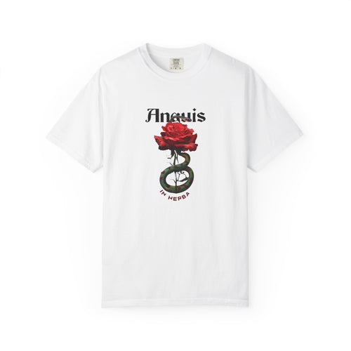 Men's Garment-Dyed "Anguis in herba" - "A snake in the grass" T-Shirt