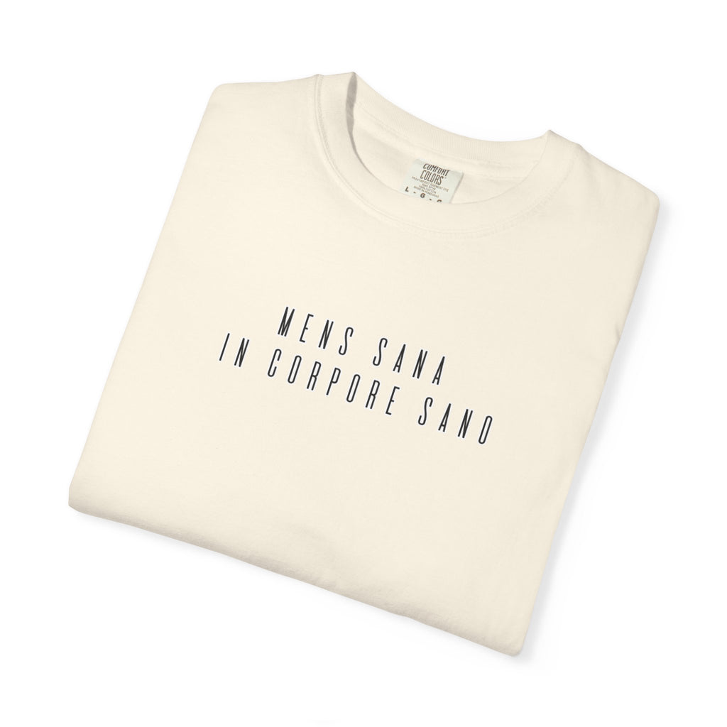 Women's "Mens sana in corpore sano" - "A healthy mind in a healthy body" T-Shirt