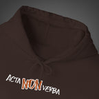 Men's "Acta non verba" - "Deeds, not words"  Hoodie
