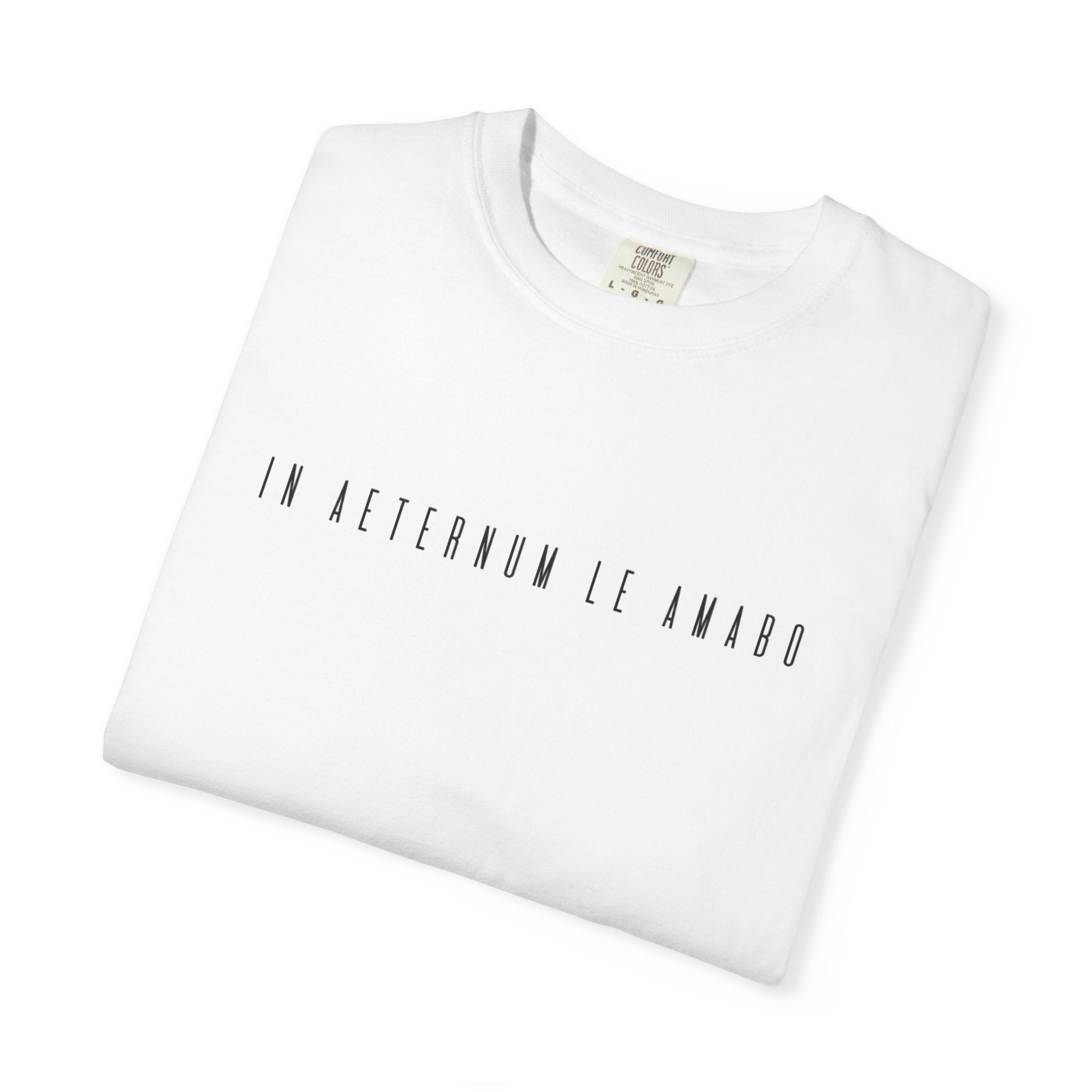 Men's "In aeternum le amabo" - "I will love you forever" T-Shirt