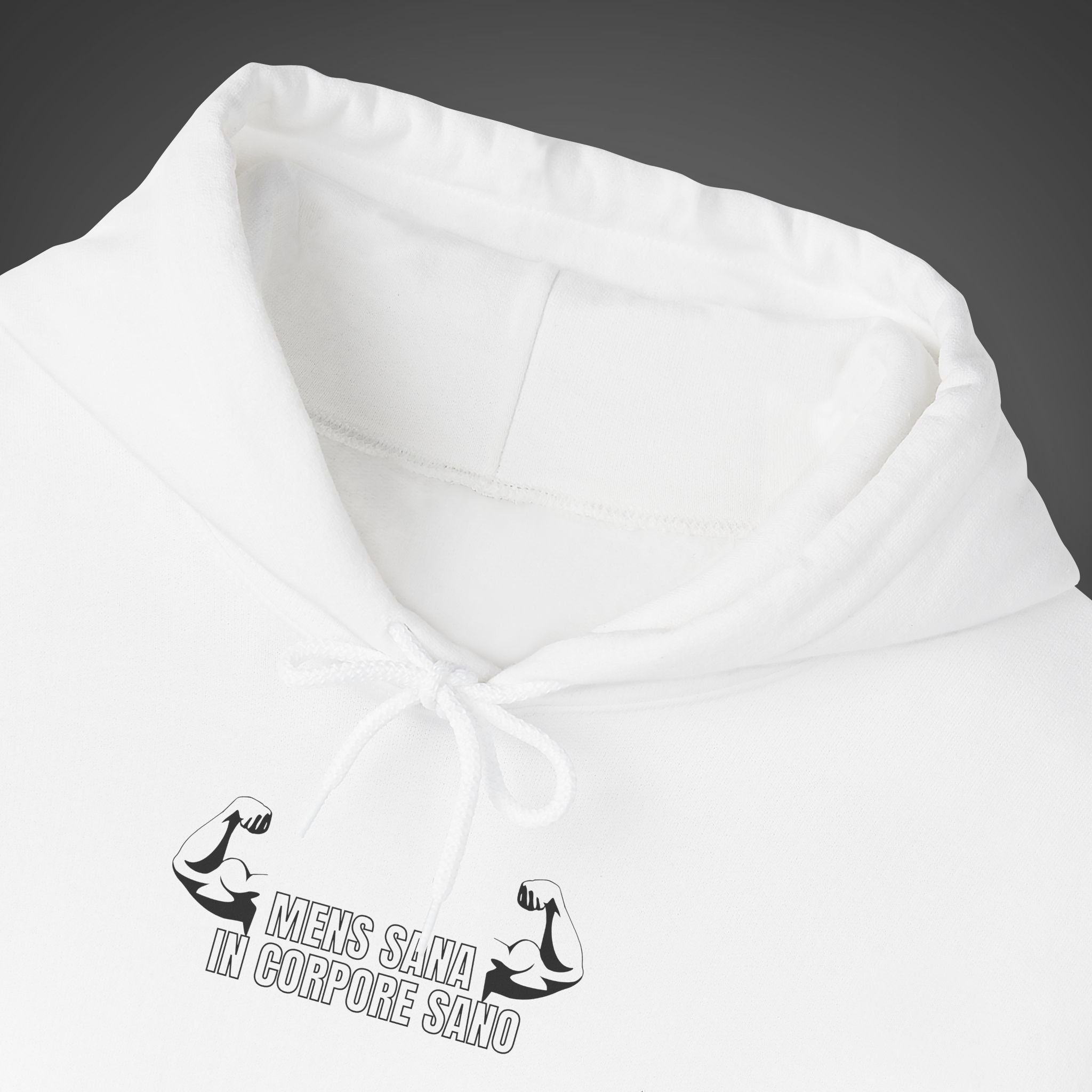 Men's "Mens sana in corpore sano" - "A healthy mind in a healthy body" Hoodie