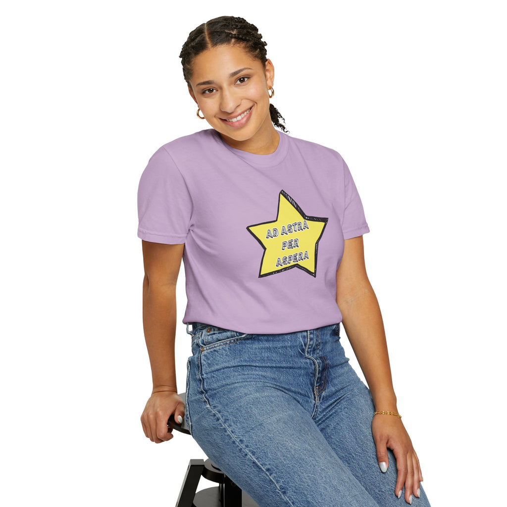 Women's "Ad astra per aspera" - "To the stars through difficulties" T-Shirt