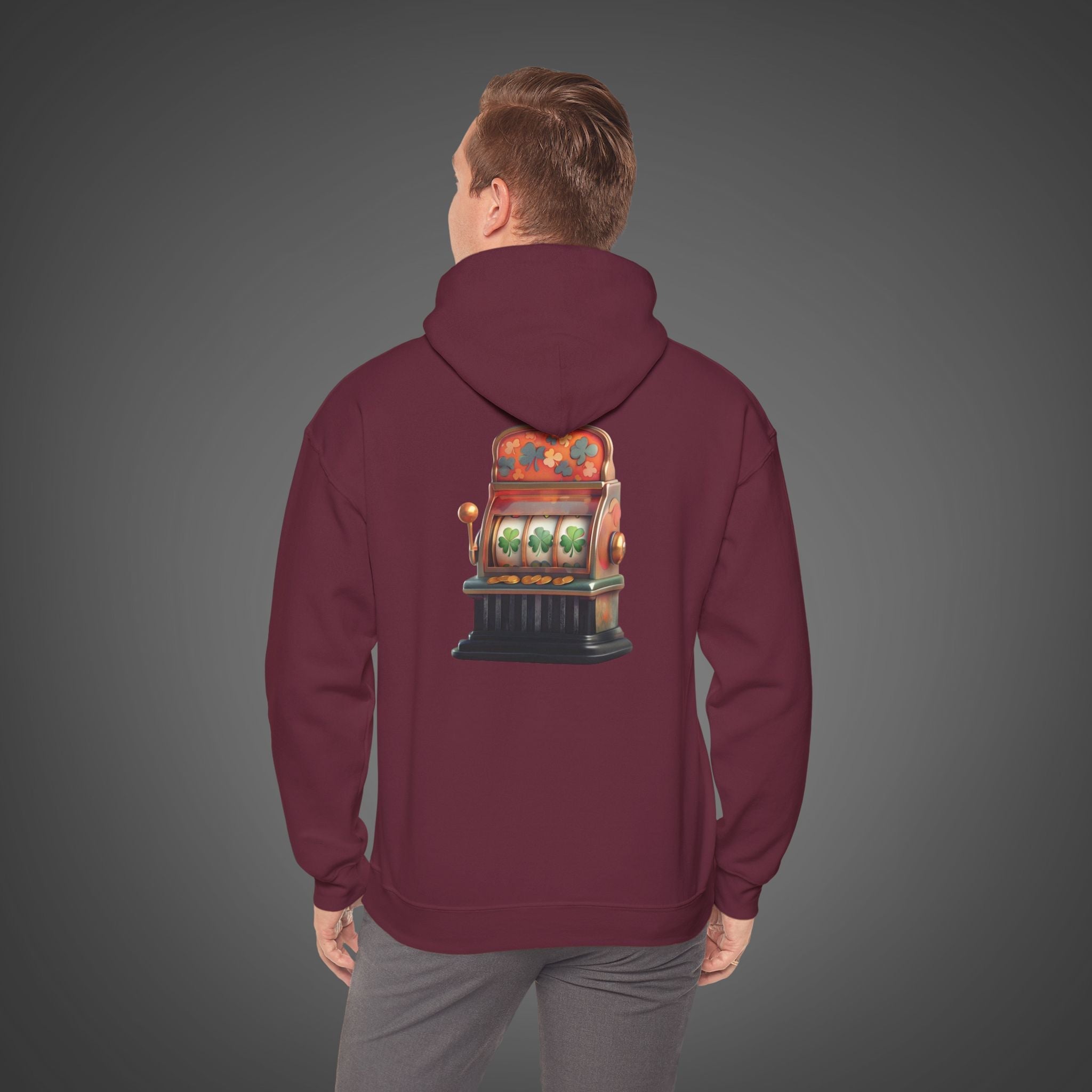Men's "Filius albae gallinae" - "A child of the white hen" Hoodie
