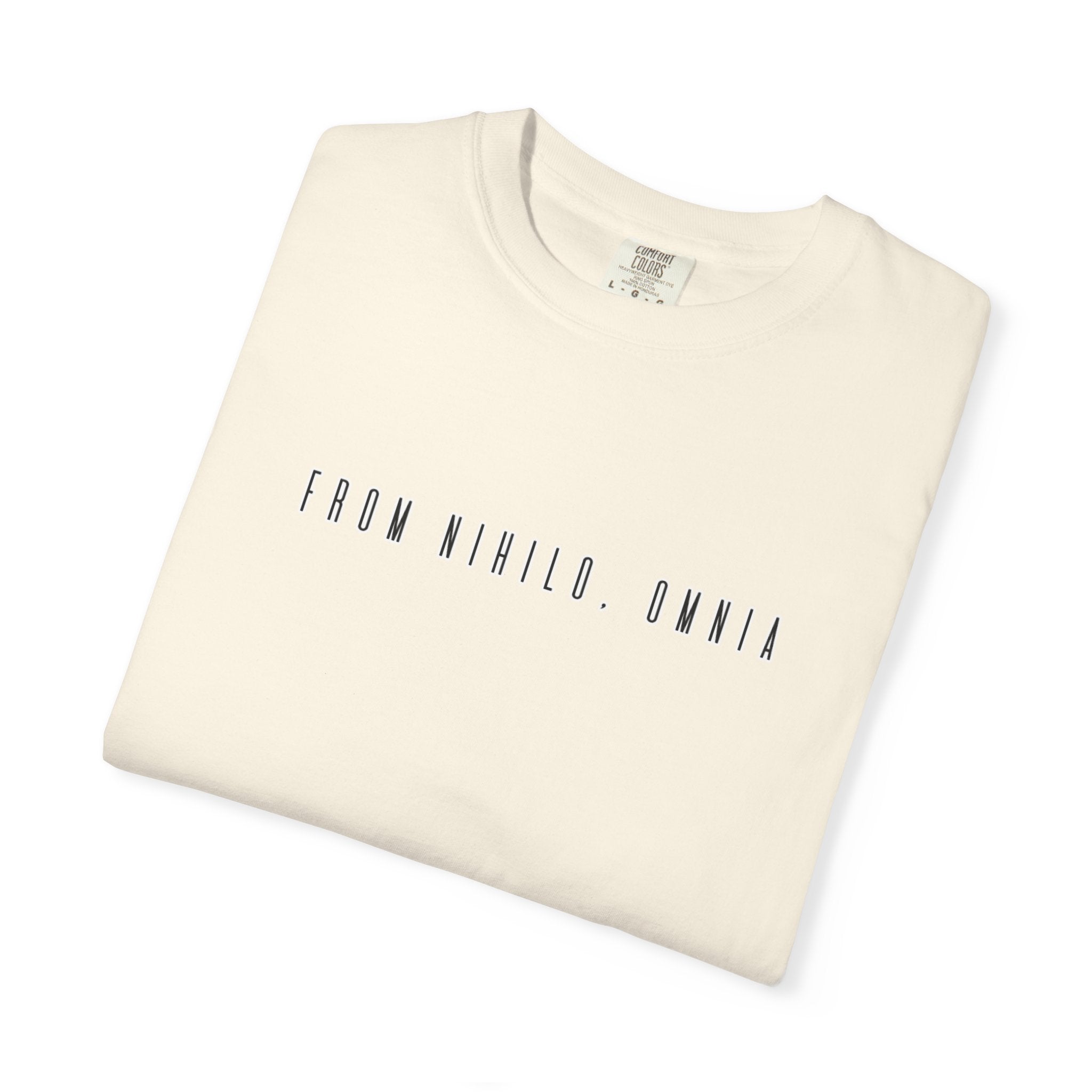 Men's "From nihilo, omnia" - "From nothing, everything" T-Shirt