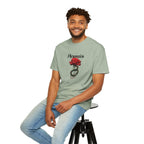 Men's Garment-Dyed "Anguis in herba" - "A snake in the grass" T-Shirt