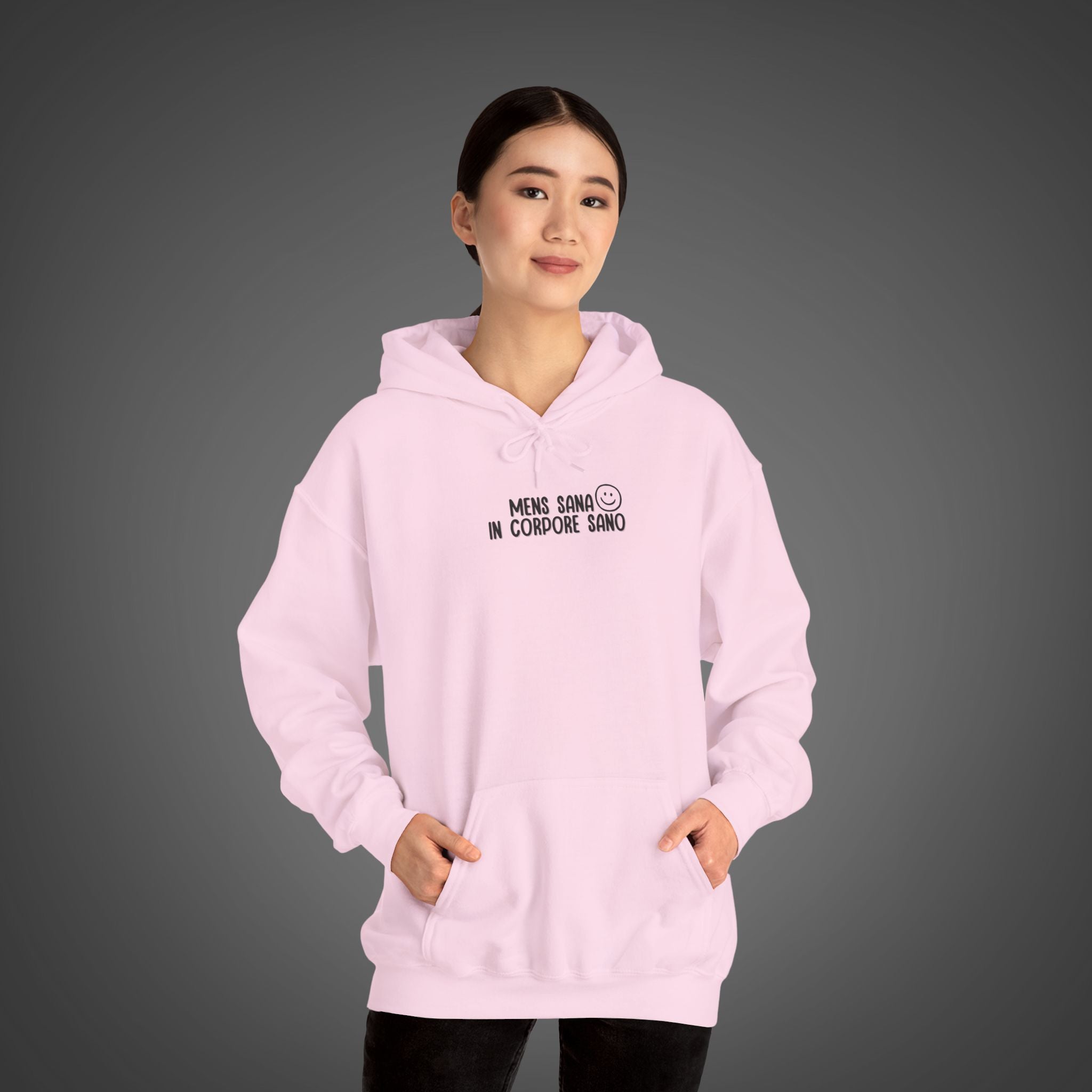 Women's "Mens sana in corpore sano" - "A healthy mind in a healthy body" Hoodie