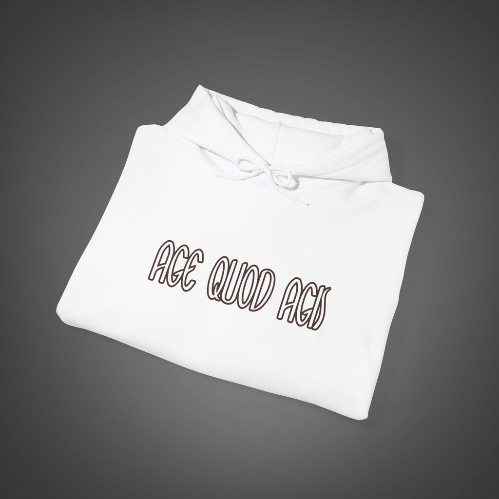 Women's "Age quod agis" - " Do what you are doing"(be present)" Hoodie