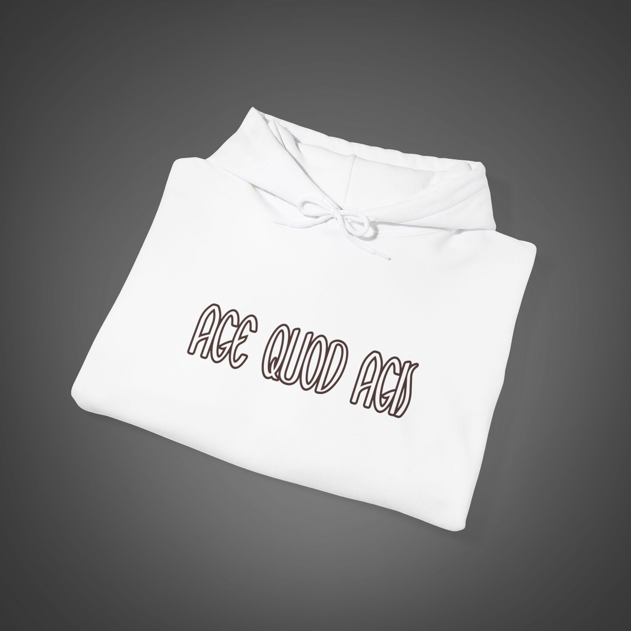 Women's "Age quod agis" - " Do what you are doing"(be present)" Hoodie