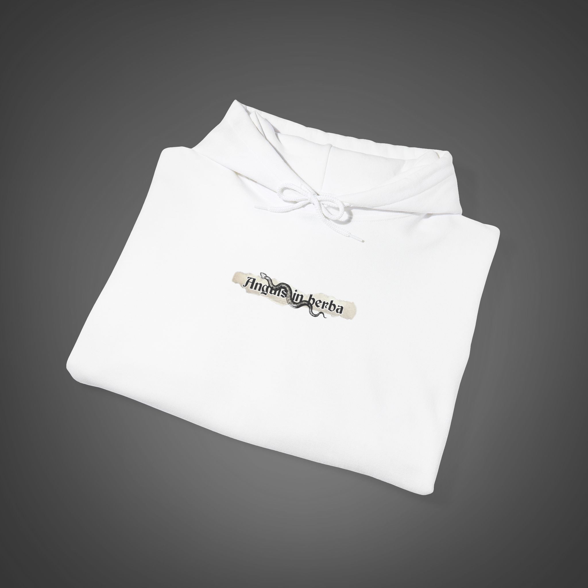 Women's "Anguis in herba" - "A snake in the grass"(hidden danger)  Hoodie