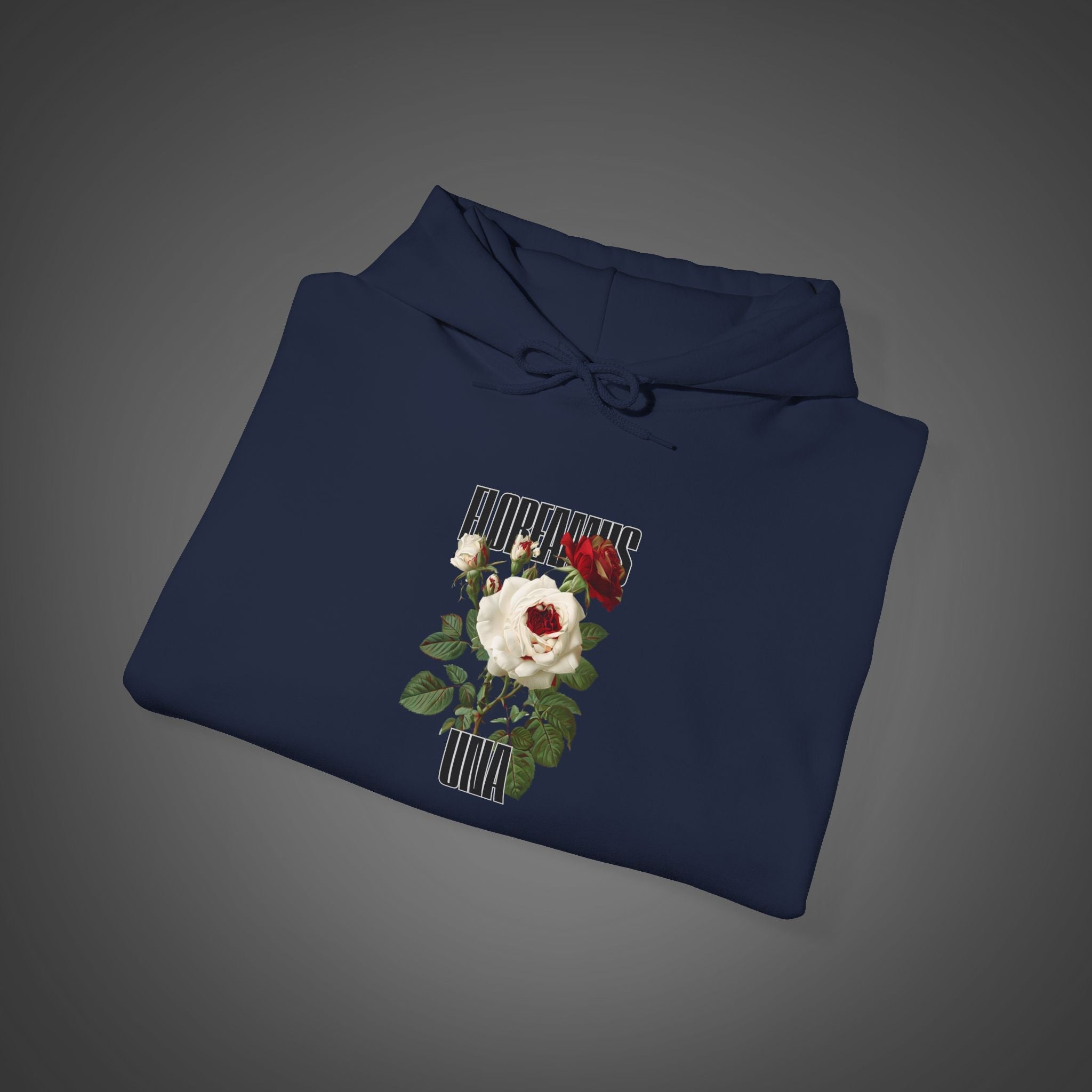 Men's "Floreamus una" - "Let's bloom together"  Hoodie
