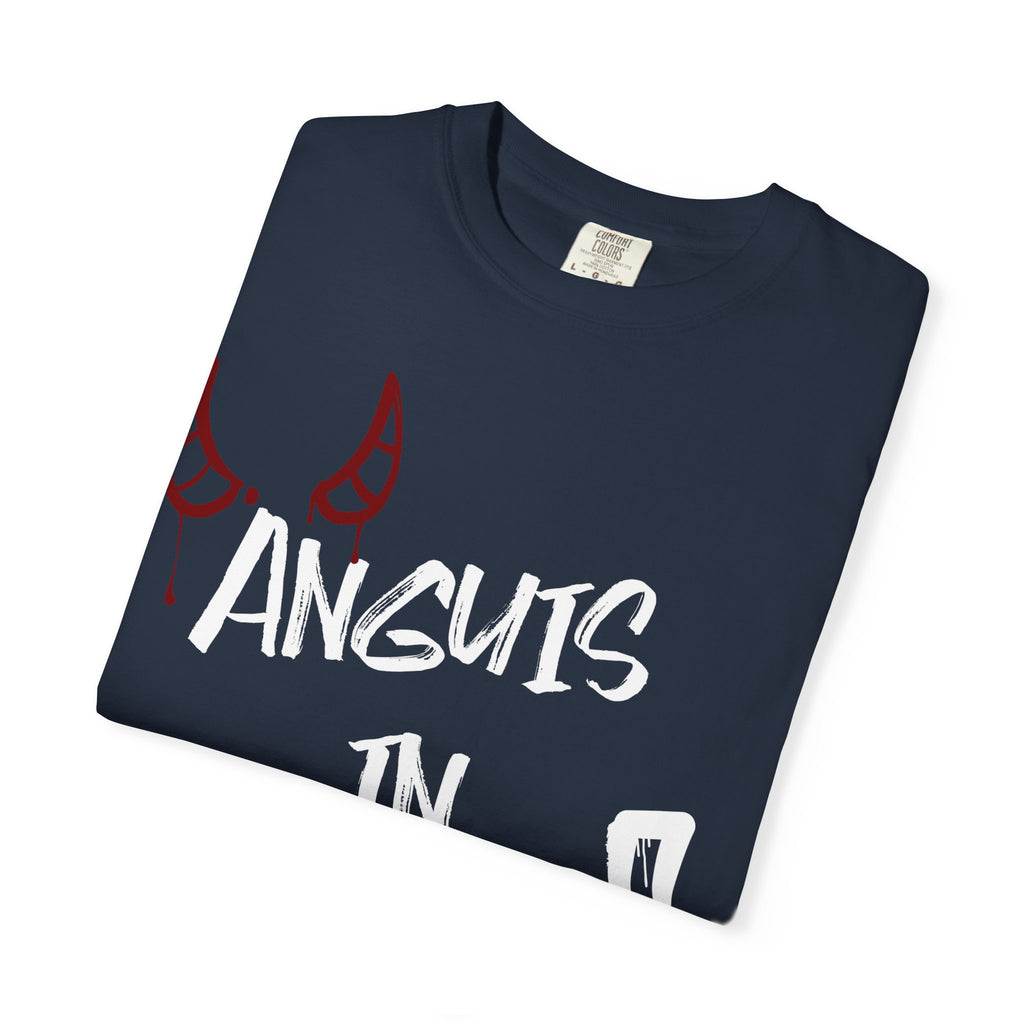 Men “Anguis in herba” – “A snake in the grass” (hidden danger) T-Shirt