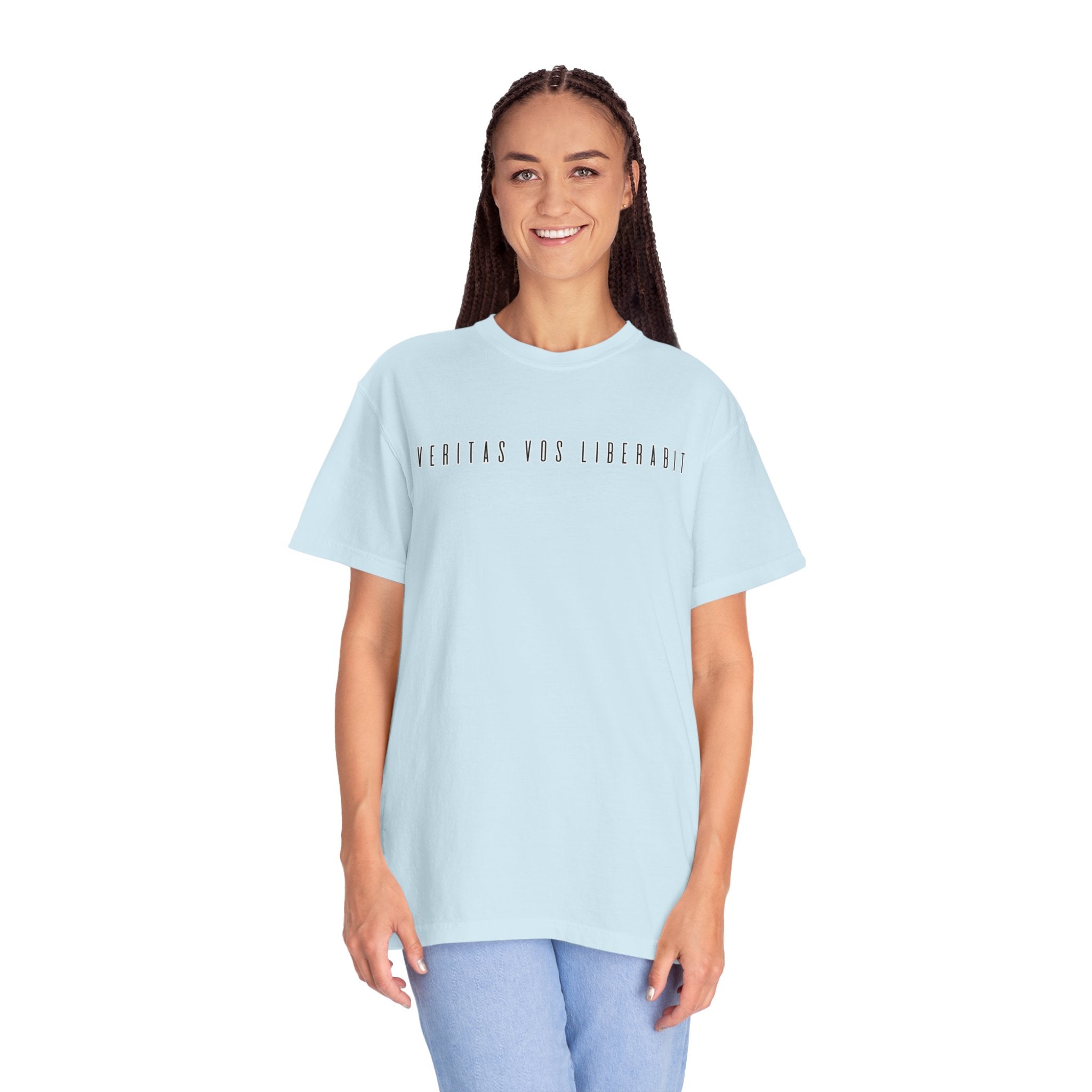 Women's "Veritas vos liberabit" - "The truth will set you free" T-shirt