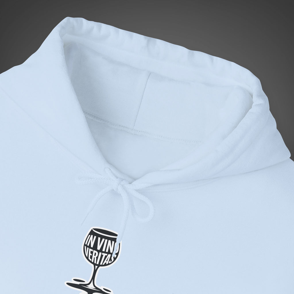 Women's "In vino veritas" - "In wine, truth" (Wine Glass) Hoodie