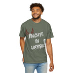 Men “Anguis in herba” – “A snake in the grass” (hidden danger) T-Shirt