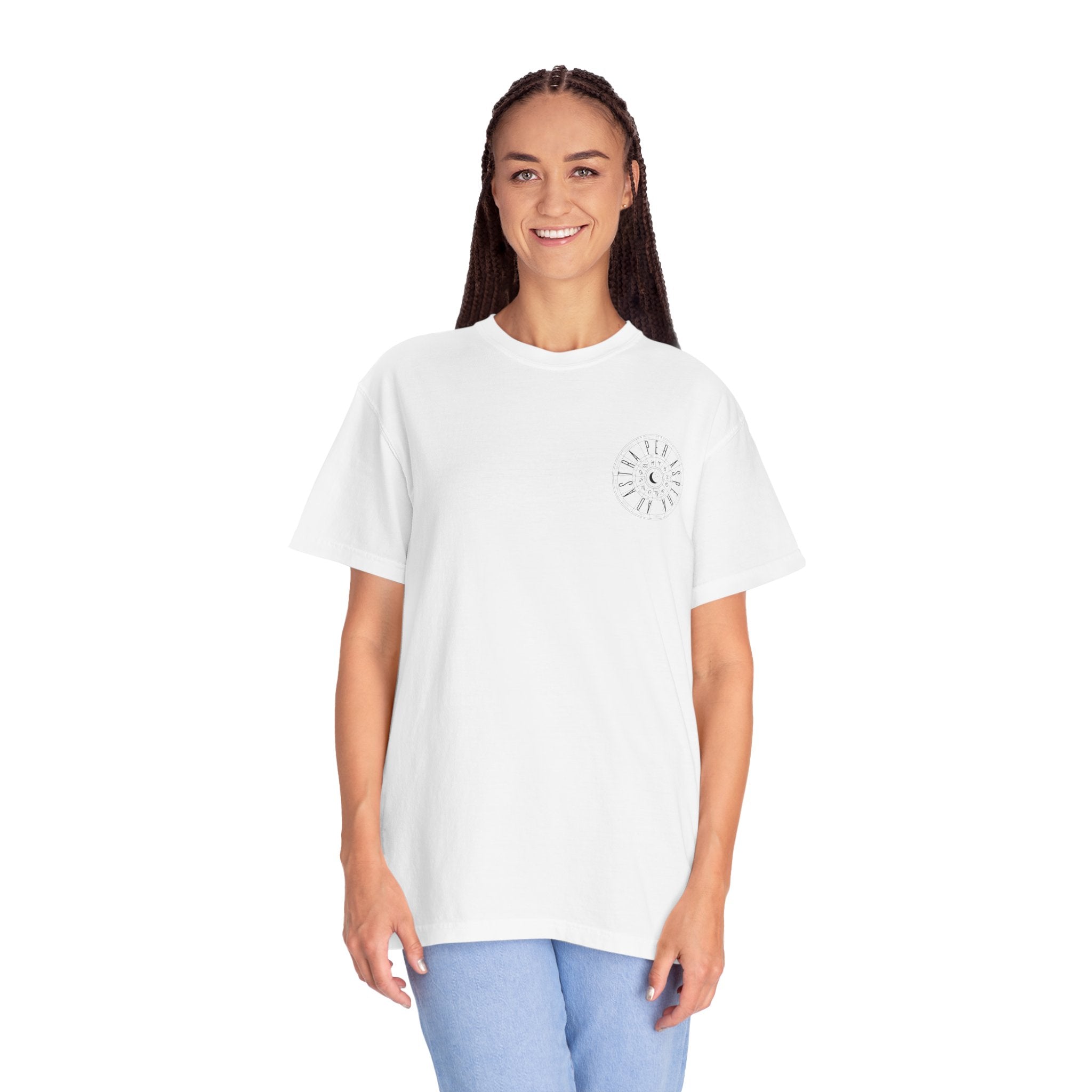 Women's "Ad astra per aspera" - "To the stars through difficulties" T-Shirt