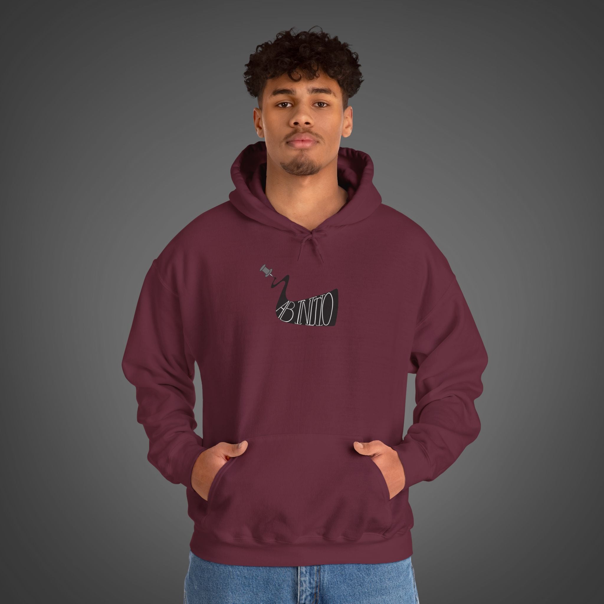 Men's "Ab initio" - "From the beginning"  Hoodie