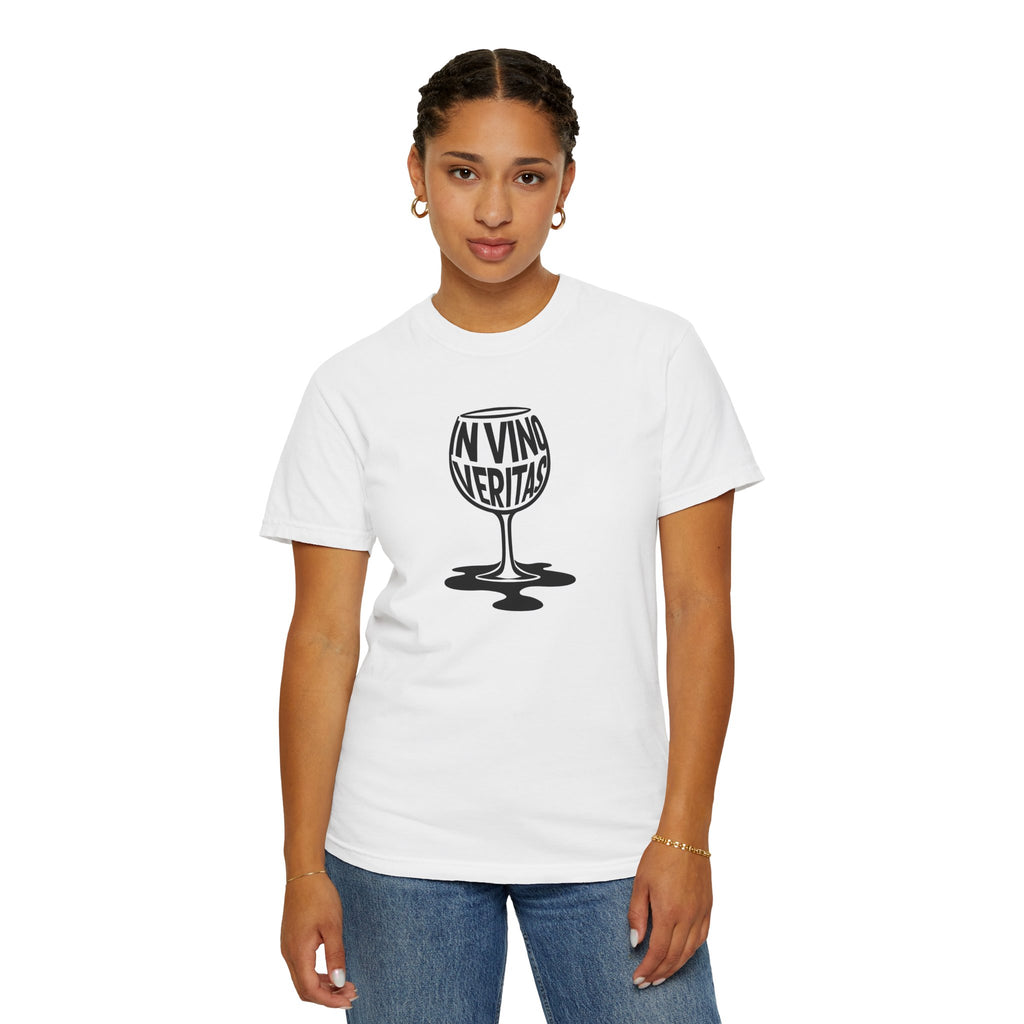 Women's "In vino veritas" - "In wine, truth" T-Shirt
