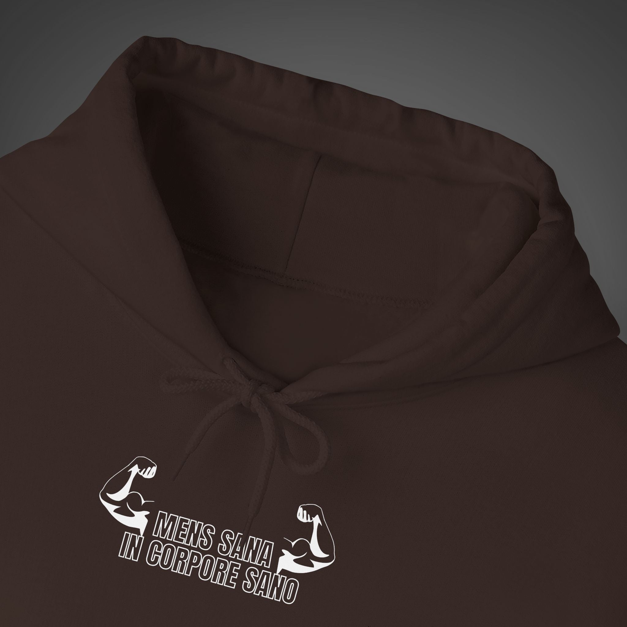 Men's "Mens sana in corpore sano" - "A healthy mind in a healthy body" Hoodie