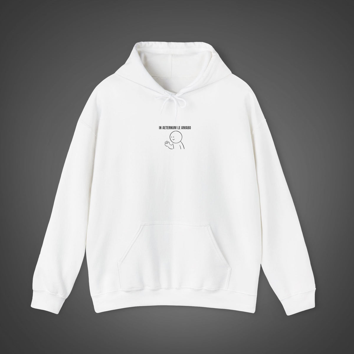 Men' s "In aeternum le amabo" - "I will love you forever" Hoodie