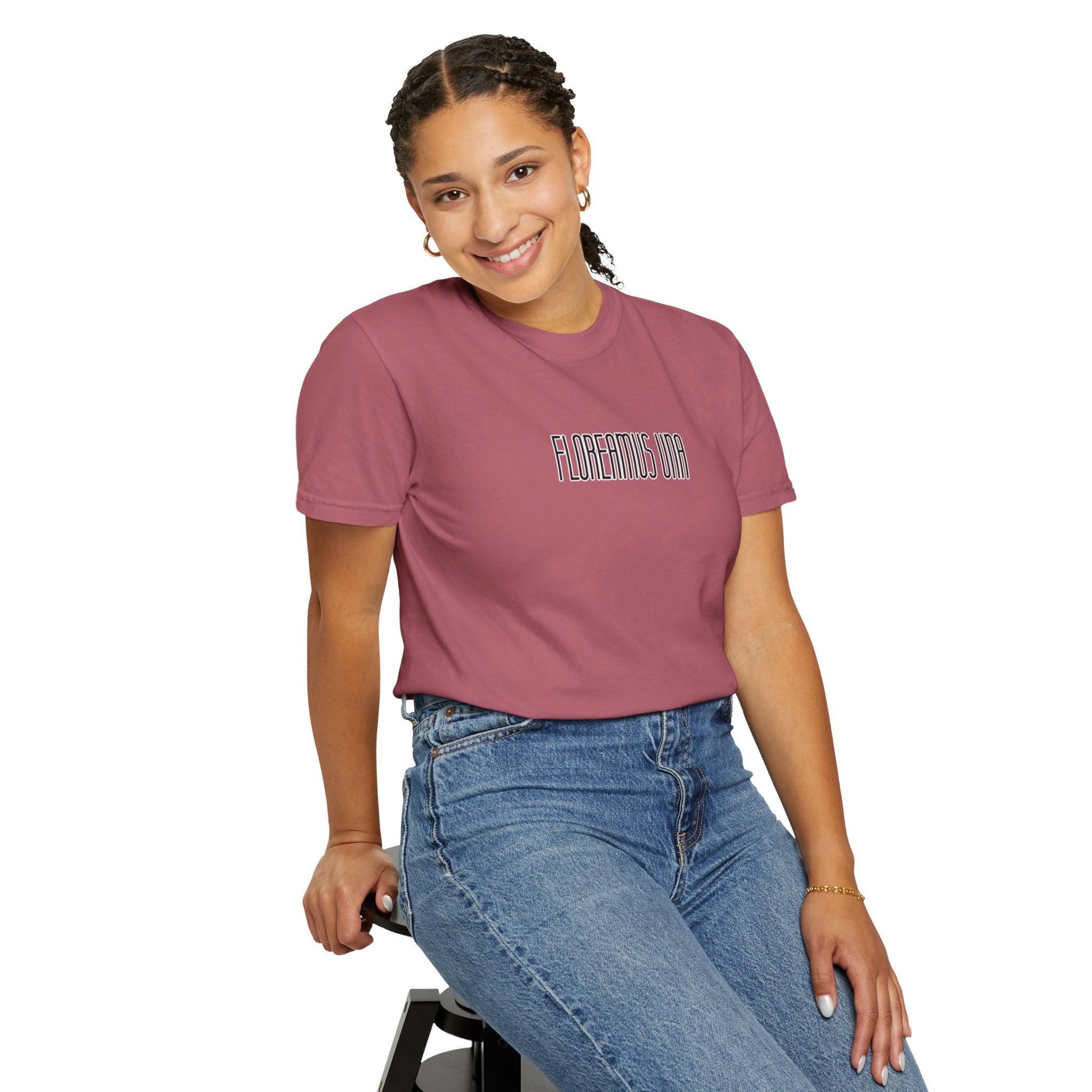 Women's "Floreamus una" - "Let's bloom together" T-Shirt