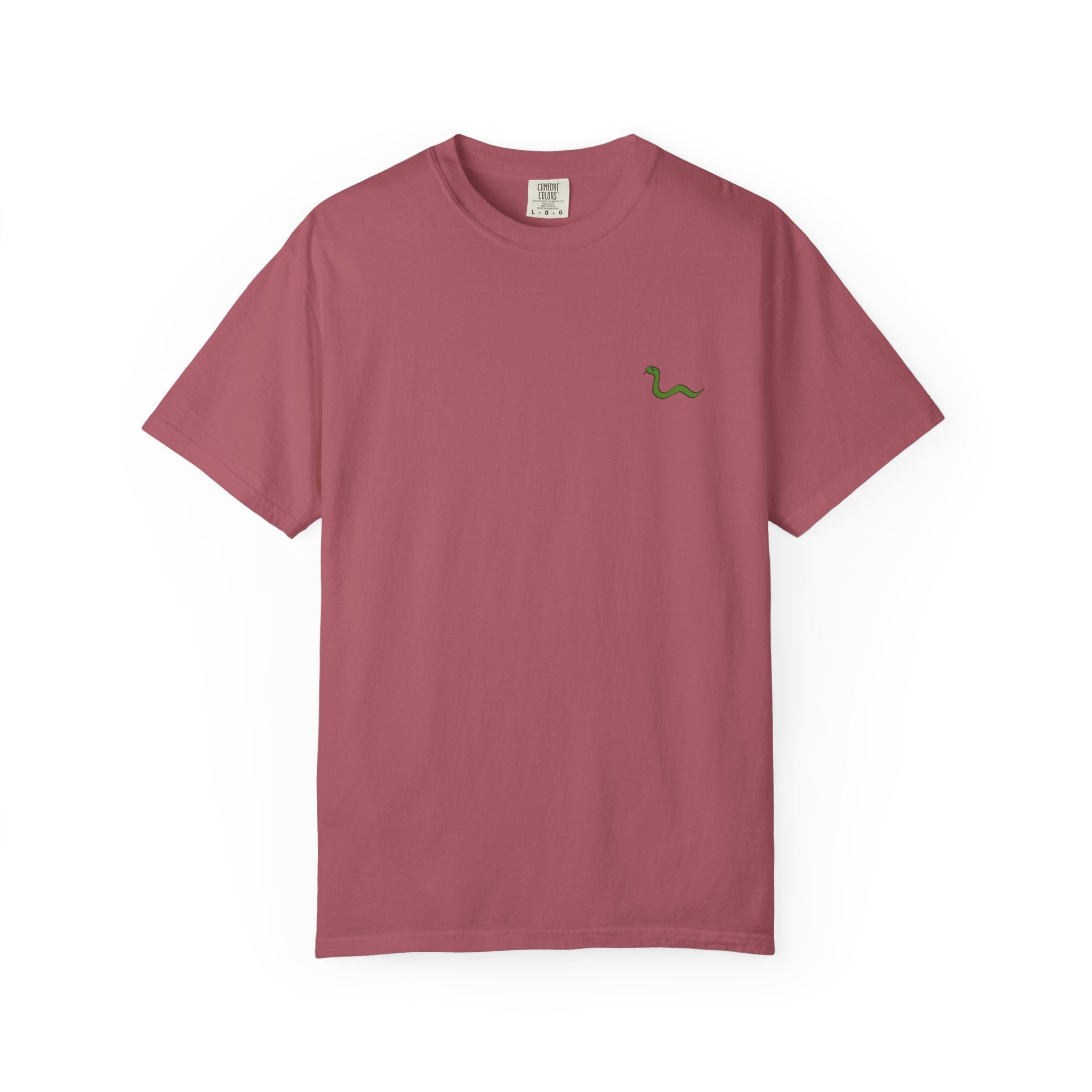 Women's "Anguis in herba" - "A snake in the grass"(hidden danger) T-shirt