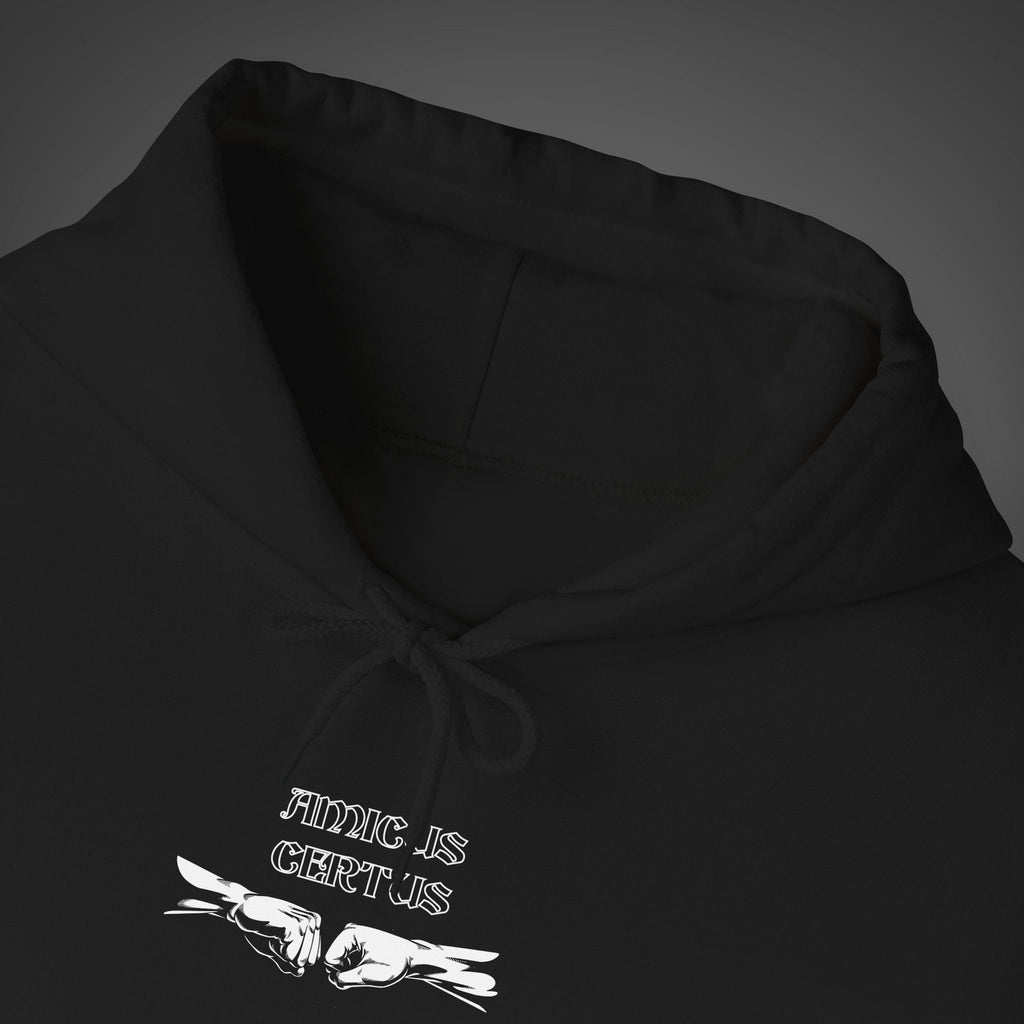 Men's "Amicus certus in re incerta cernitur - "A true friend is known in time of need" Hoodie