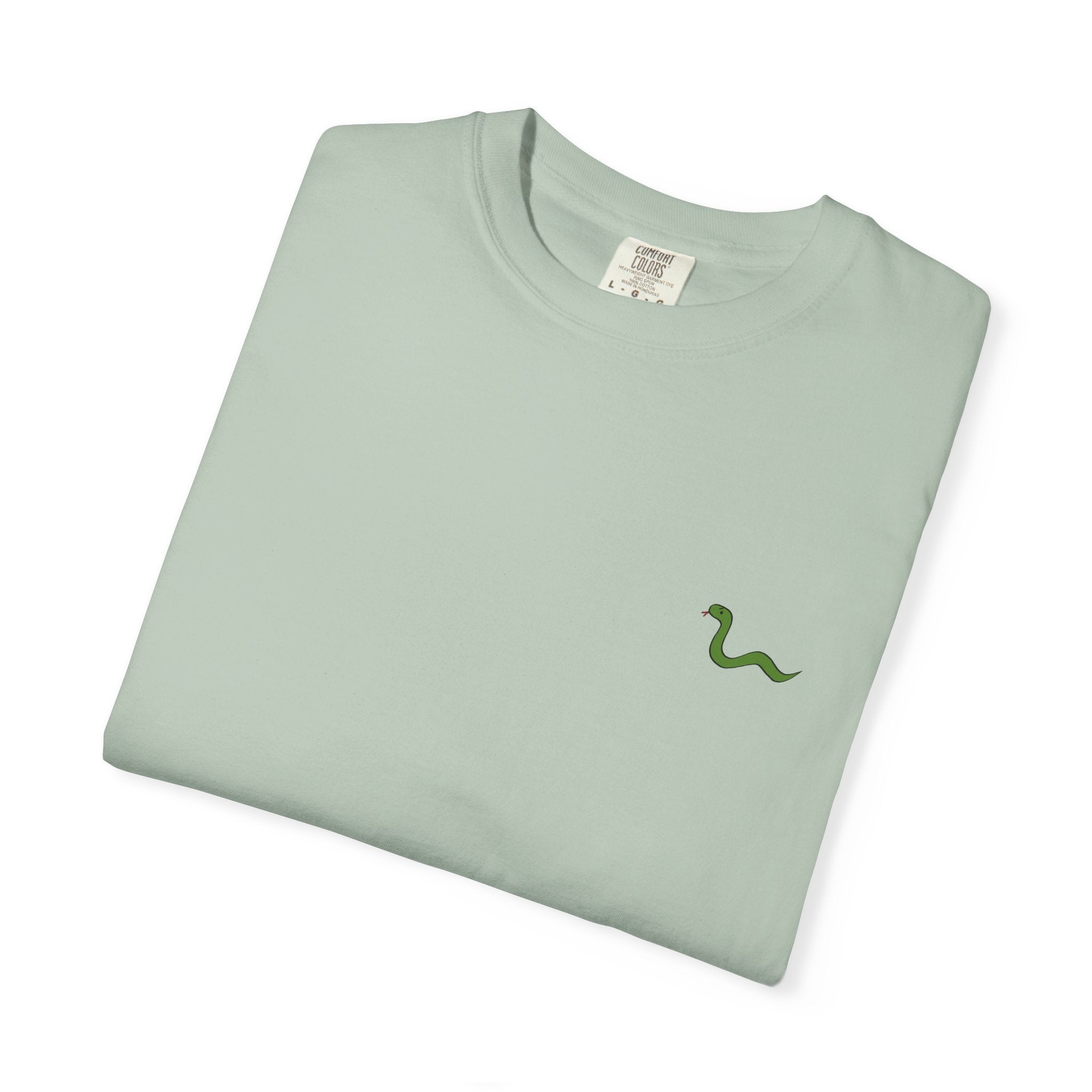 Women's "Anguis in herba" - "A snake in the grass"(hidden danger) T-shirt