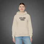 Women's "Acta non verba" - "Deeds, not words"  Hoodie