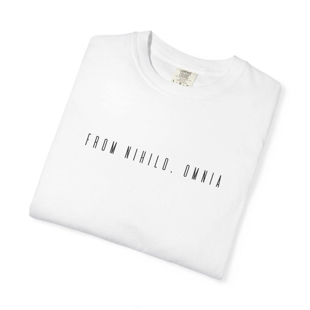 Men's "From nihilo, omnia" - "From nothing, everything" T-Shirt