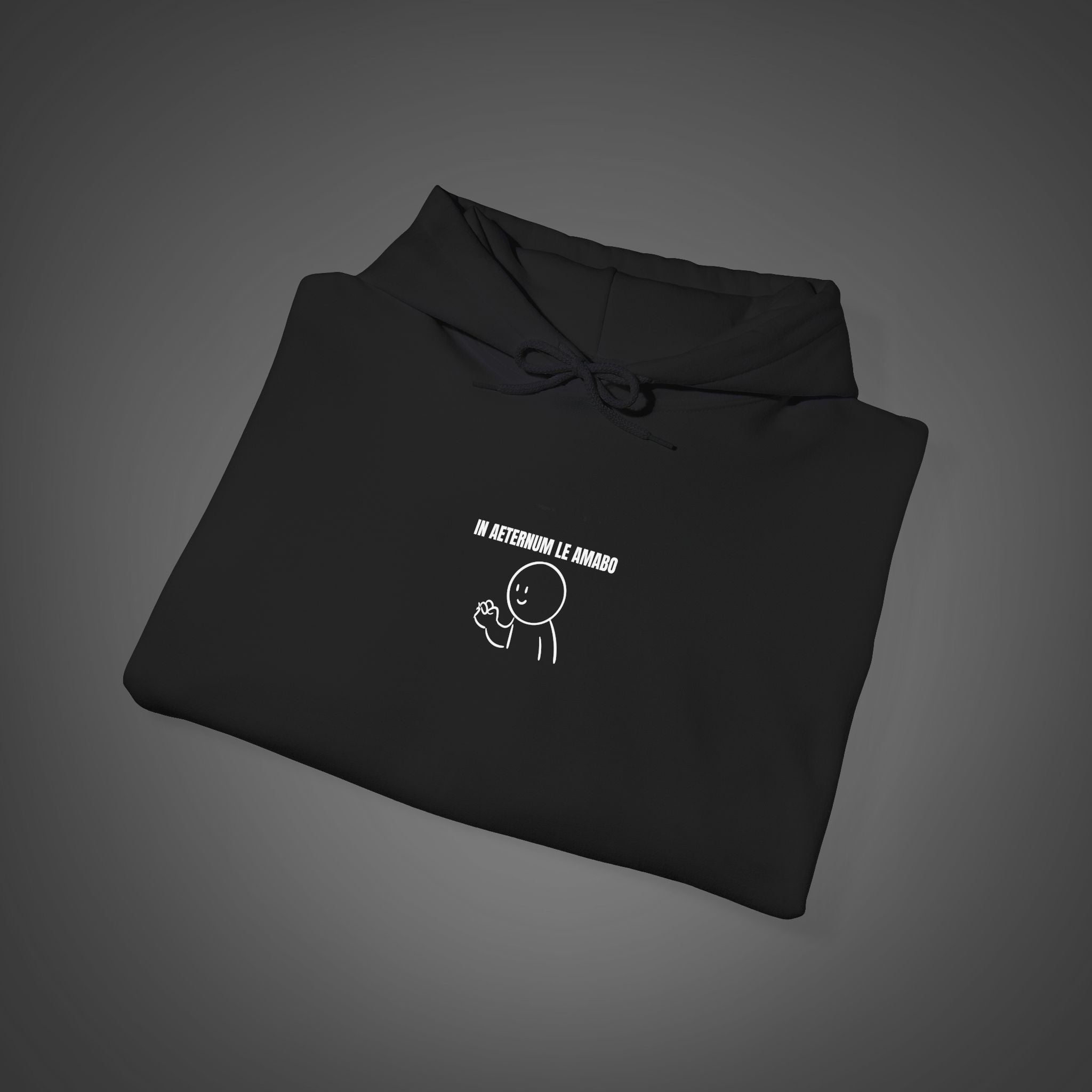 Men' s "In aeternum le amabo" - "I will love you forever" Hoodie