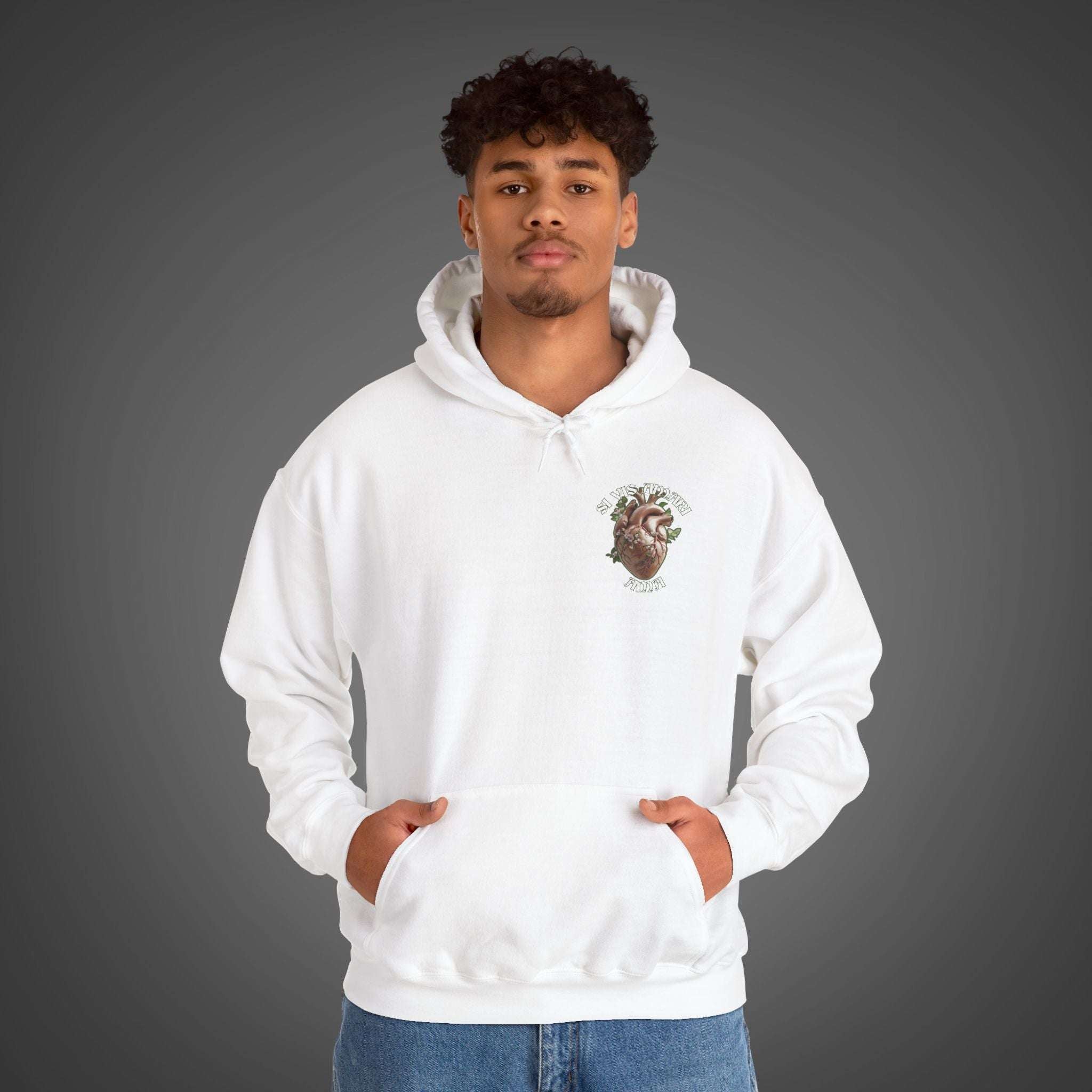 Men's "Si vis amari, ama" - "If you want to be loved, love" Hoodie