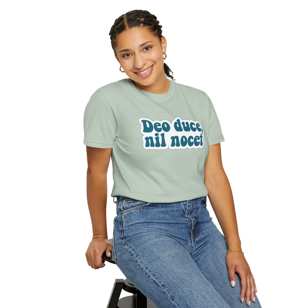 Women's "Deo duce, nil nocet" - "With God as my guide, nothing harms me" T-Shirt