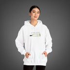 Women's "In vino veritas" - "In wine, truth" (Wine Bottle) Hoodie