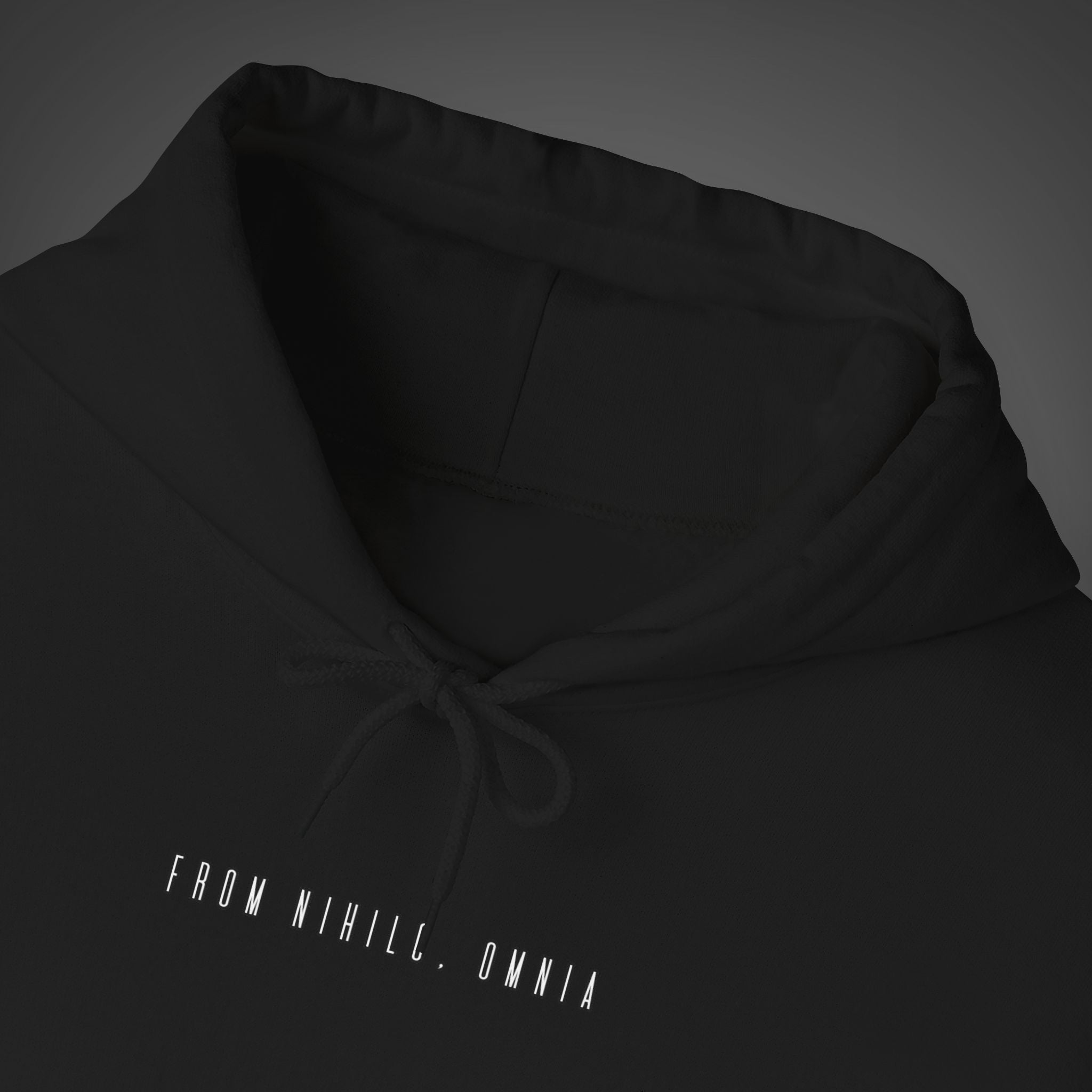 Men's "From nihilo, omnia" - "From nothing, everything" Hoodie