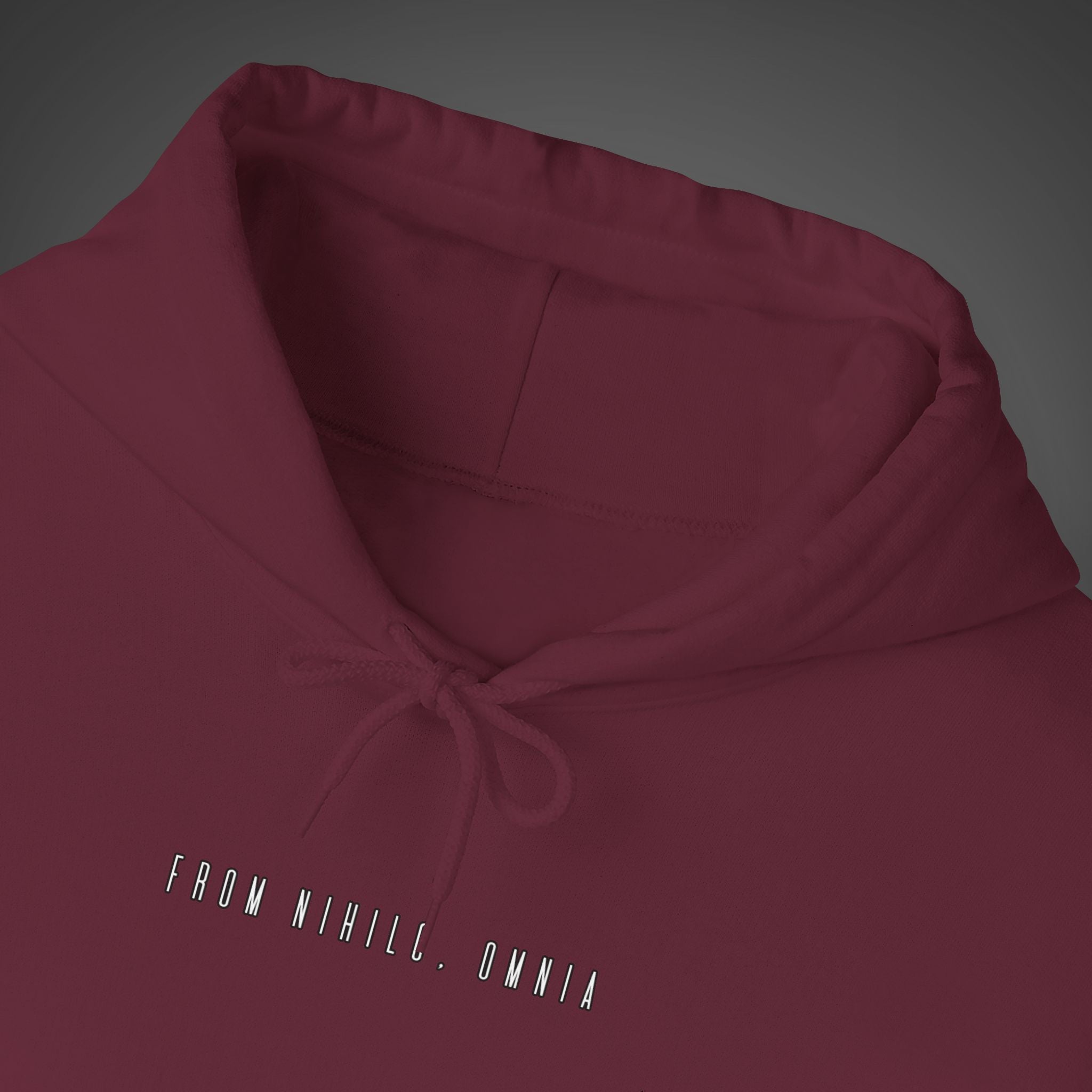 Men's "From nihilo, omnia" - "From nothing, everything" Hoodie