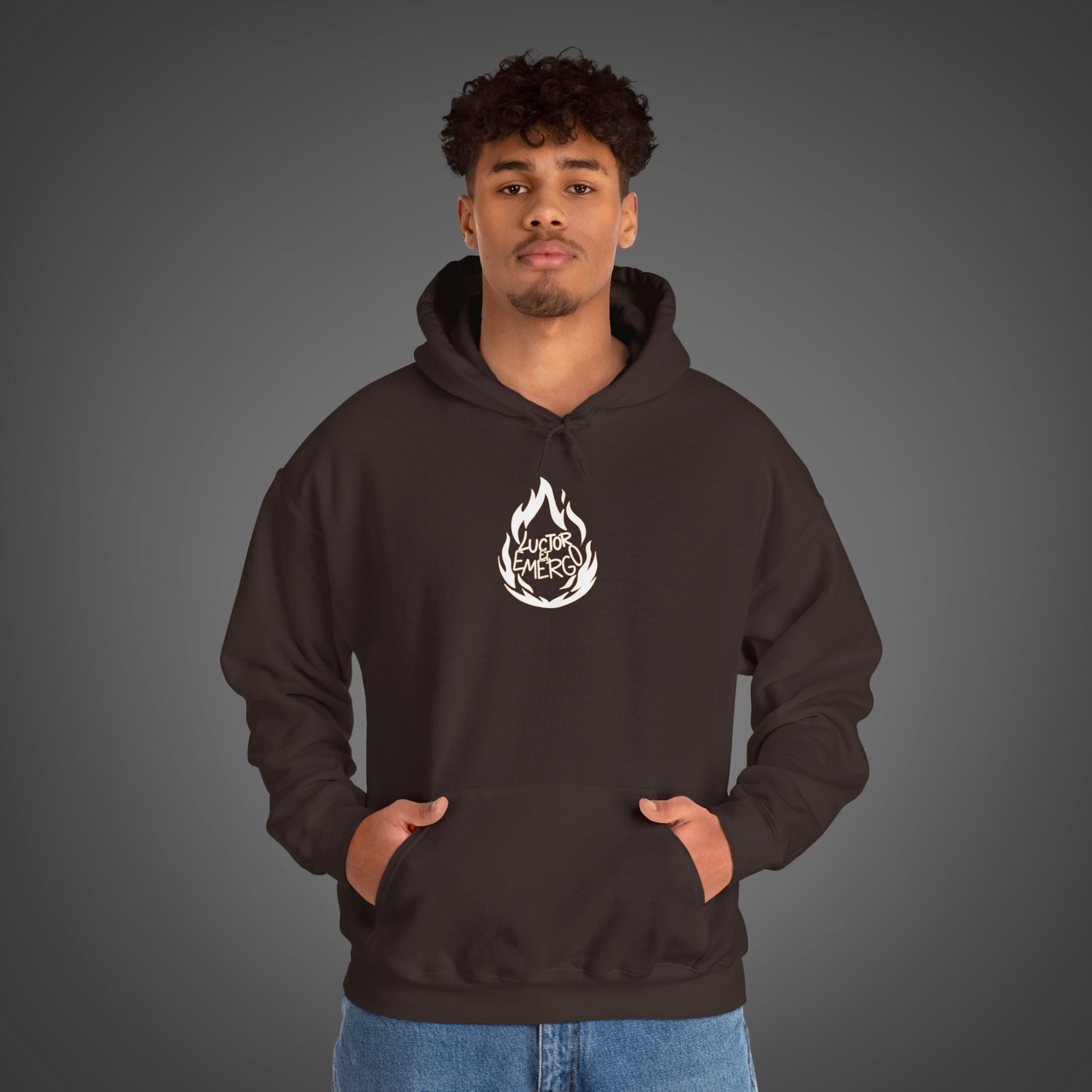 Men's "Luctor et emergo" - "I struggle and rise" Hoodie