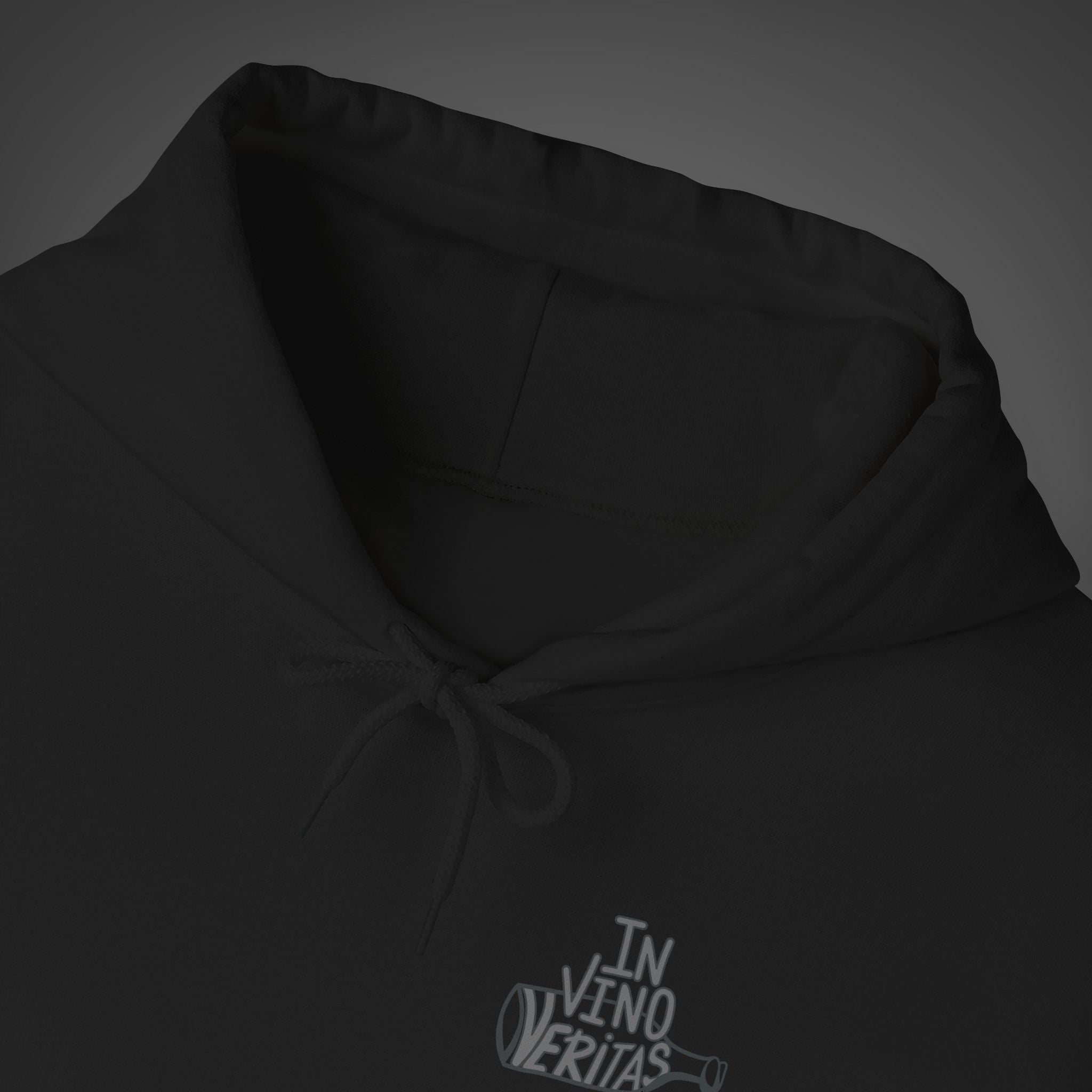 Men's "In vino veritas" - "In wine, truth" Hoodie