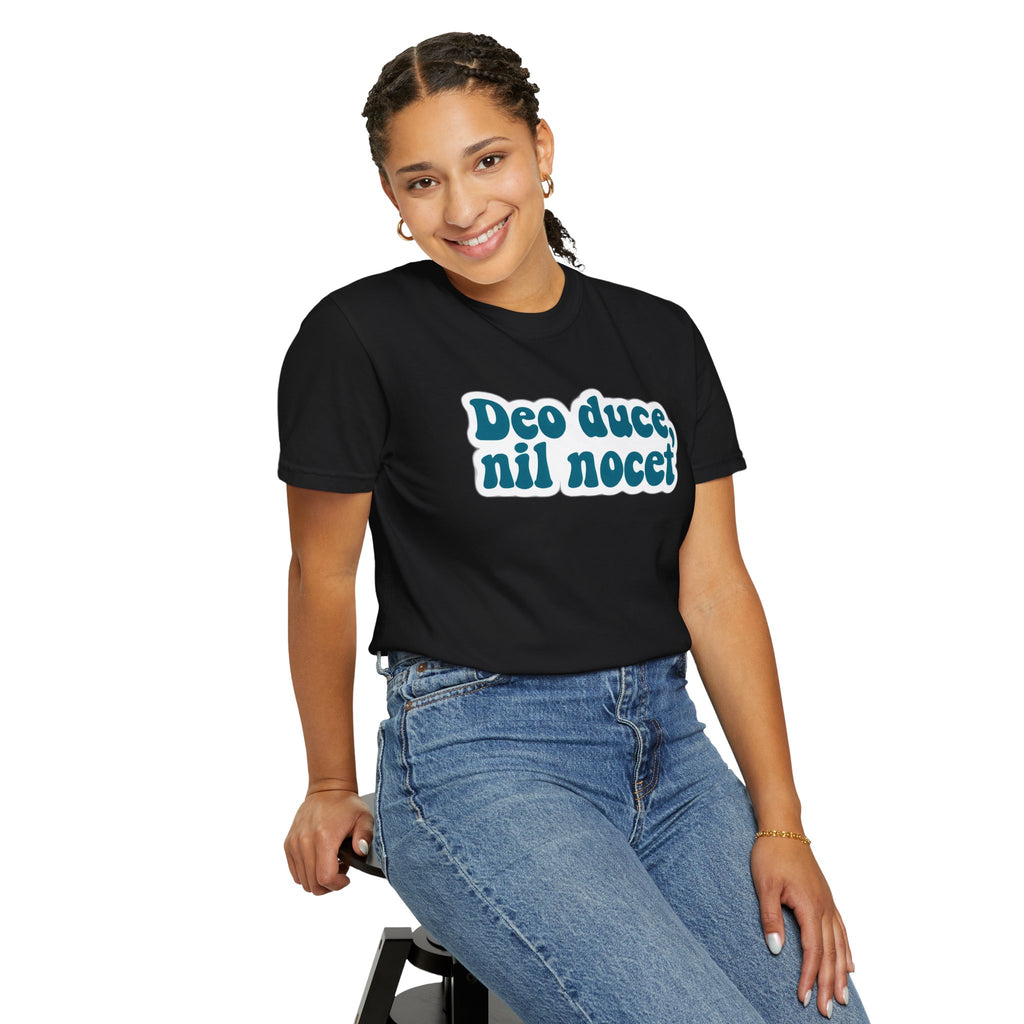 Women's "Deo duce, nil nocet" - "With God as my guide, nothing harms me" T-Shirt