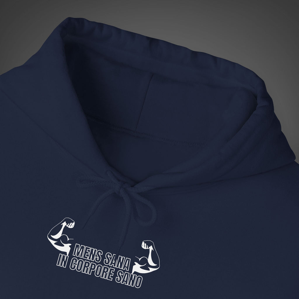 Men's "Mens sana in corpore sano" - "A healthy mind in a healthy body" Hoodie