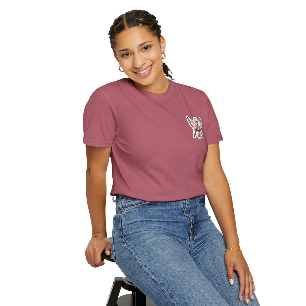 Women's "Alis grave nil" - "Nothing is heavy to those who have wings" T-Shirt
