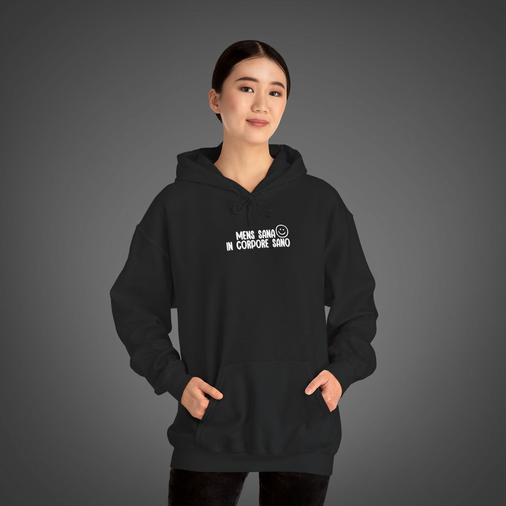 Women's "Mens sana in corpore sano" - "A healthy mind in a healthy body" Hoodie