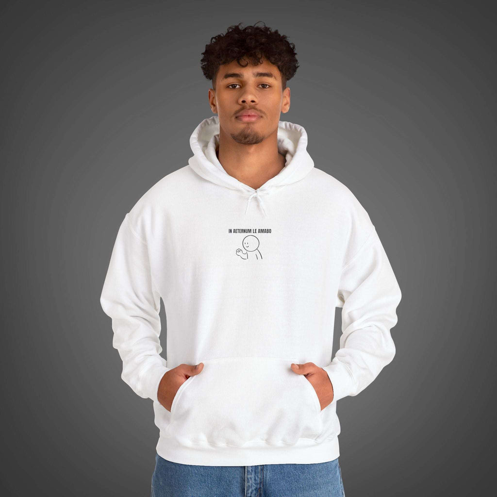 Men' s "In aeternum le amabo" - "I will love you forever" Hoodie