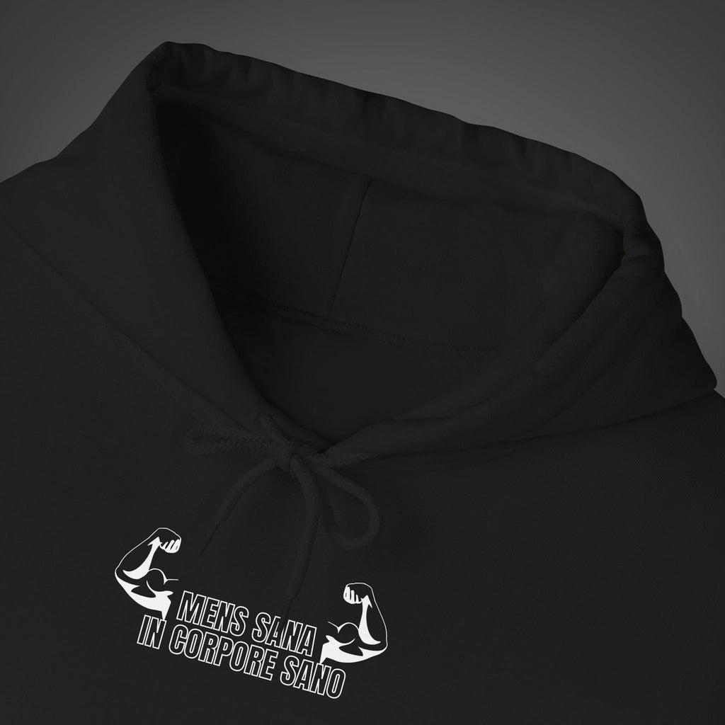 Men's "Mens sana in corpore sano" - "A healthy mind in a healthy body" Hoodie