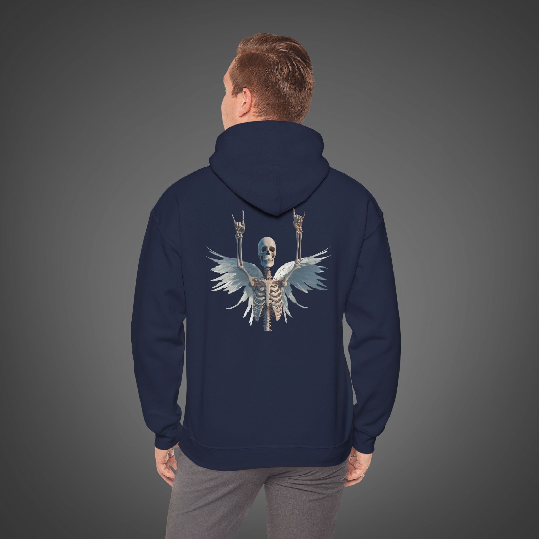 Men's  "Alis grave nil" - "Nothing is heavy to those who have wings" Hoodie