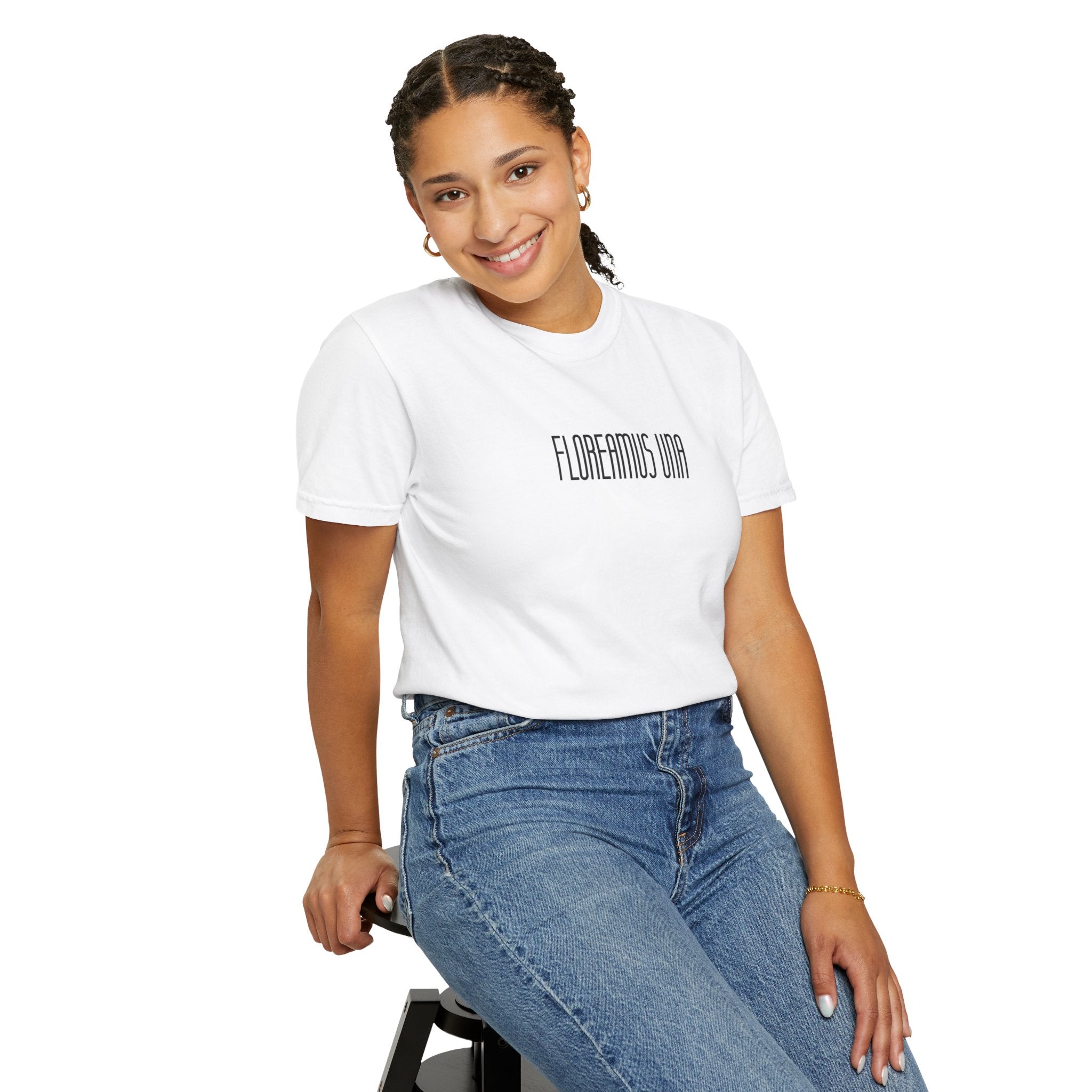 Women's "Floreamus una" - "Let's bloom together" T-Shirt