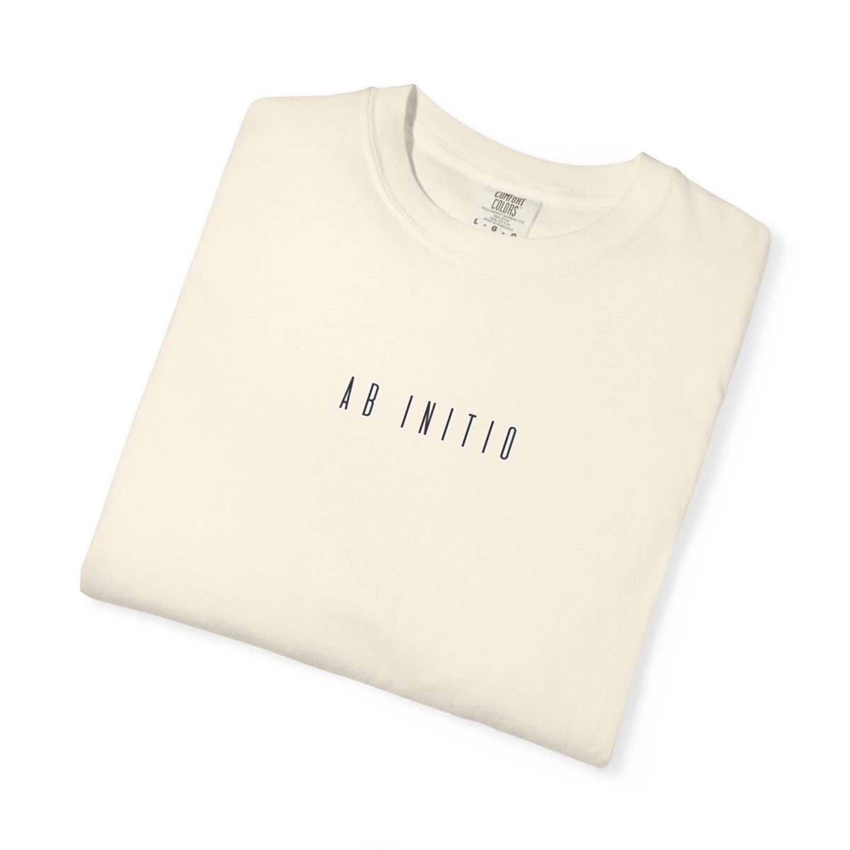 Men's "Ab initio deficit, ab initio vincit" -“From the beginning it fails, from the beginning it triumphs.” T-shirt