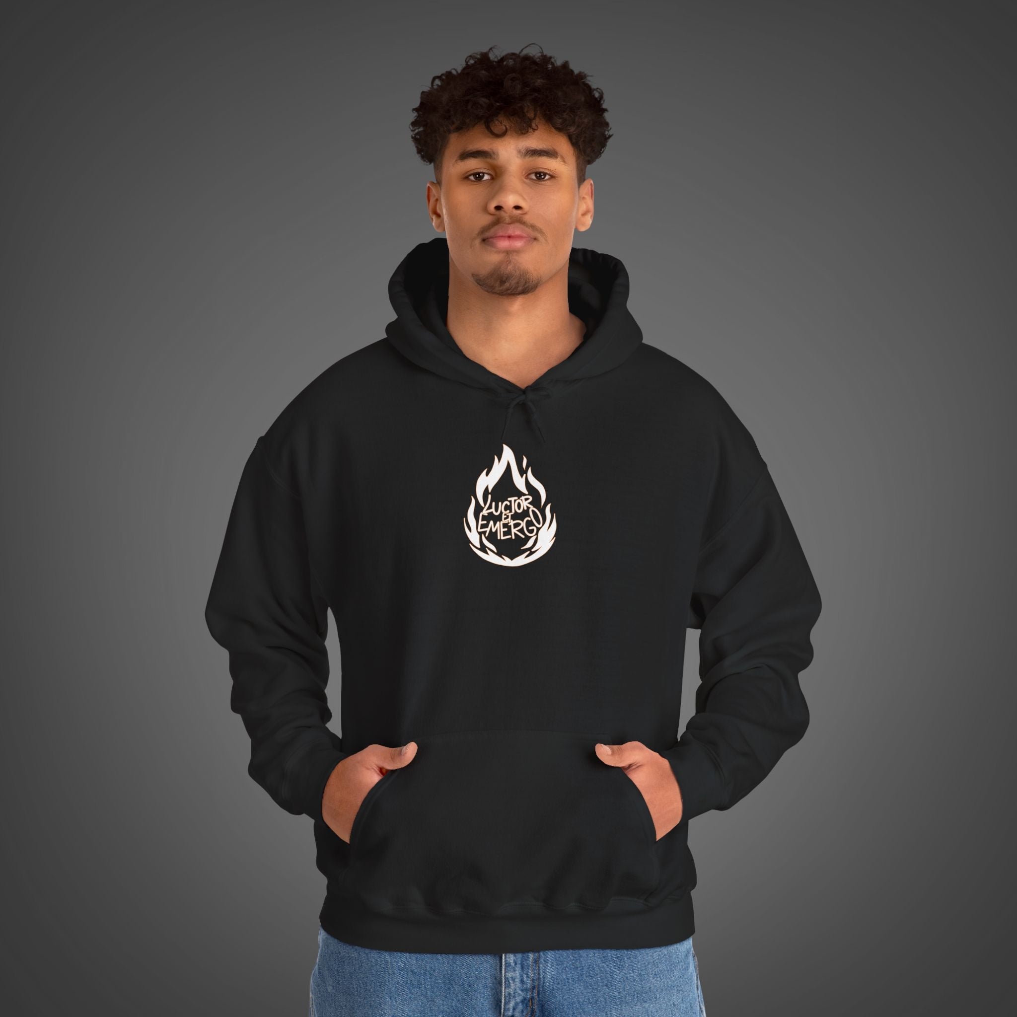 Men's "Luctor et emergo" - "I struggle and rise" Hoodie