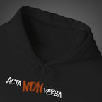 Men's "Acta non verba" - "Deeds, not words"  Hoodie