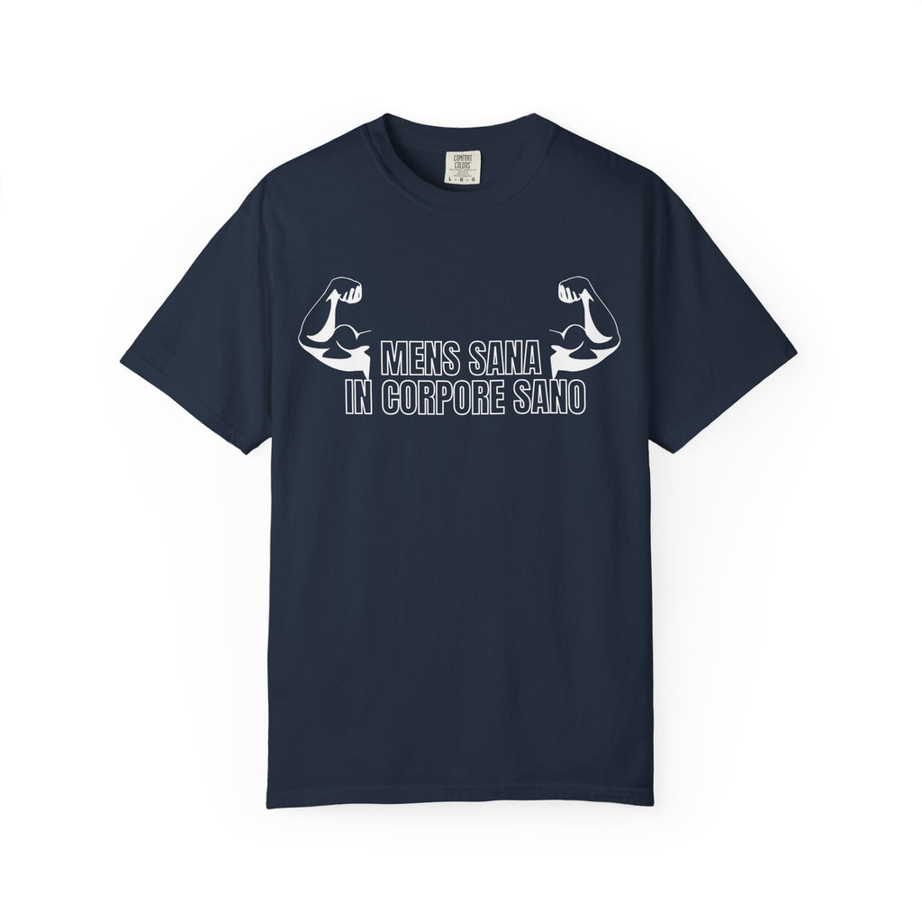 Men's "Mens sana in corpore sano" - "A healthy mind in a healthy body" T-shirt