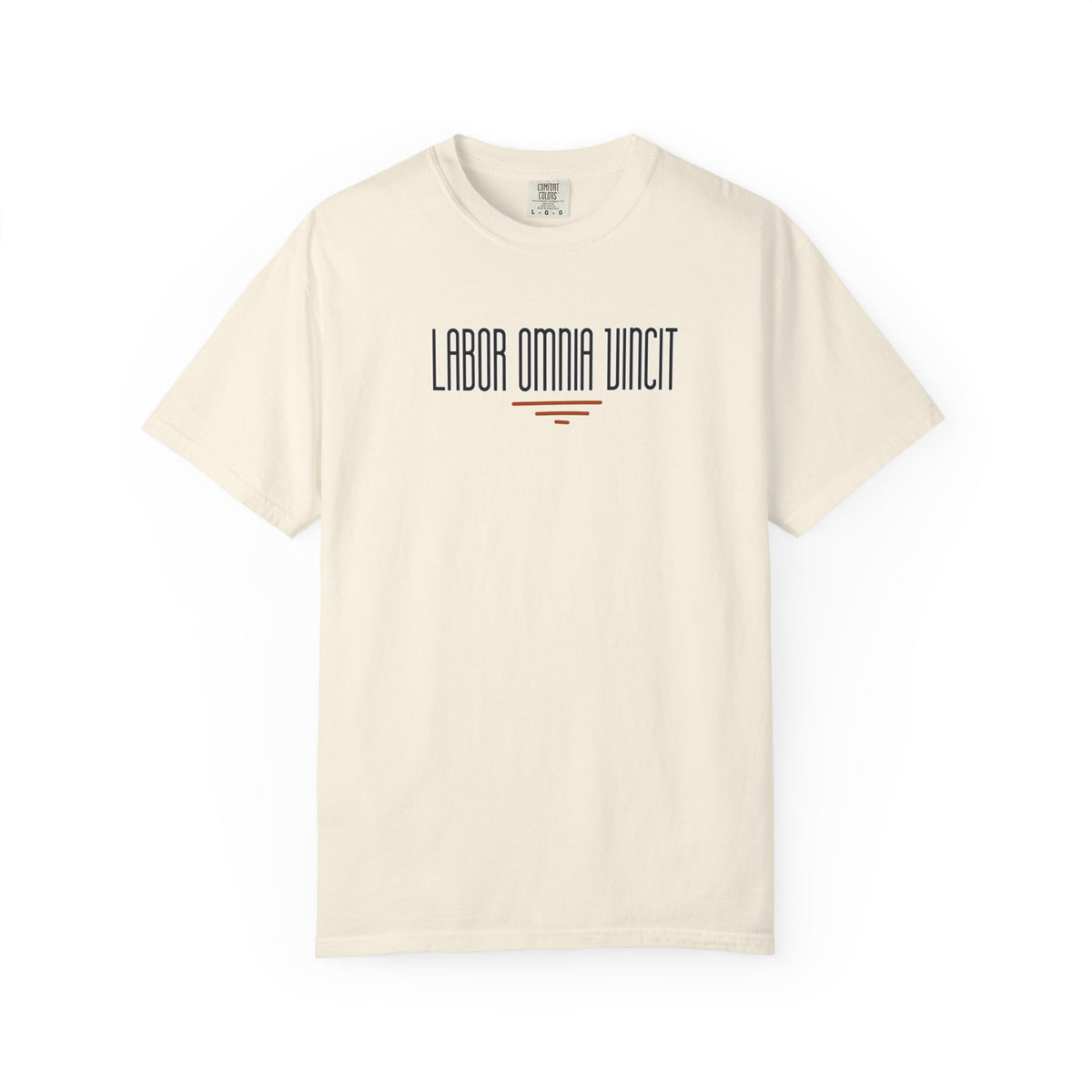 Women 's "Labor Omnia Vincit " - "Work conquers all" T-shirt